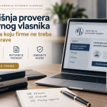 Godišnja provera stvarnog vlasnika