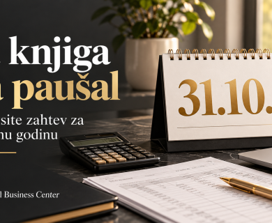 Prelazak sa knjiga na paušal – podnošenje zahteva za narednu godinu, datum 31.10.